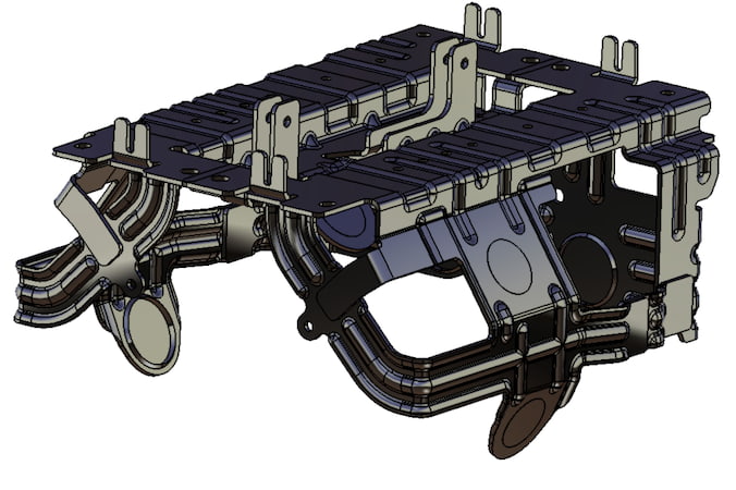Şekillendirilmiş sac parçalar - Halterung